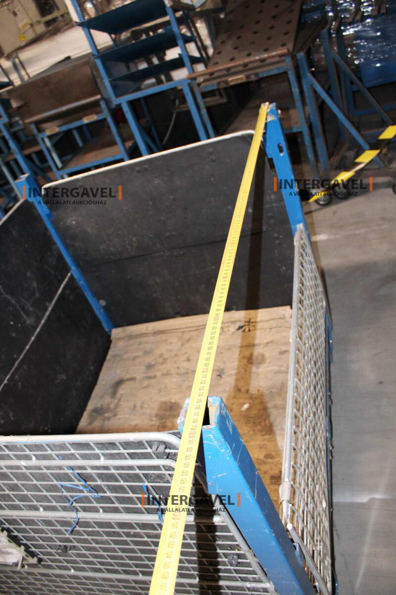 Rácsos konténer - összecsukható 11