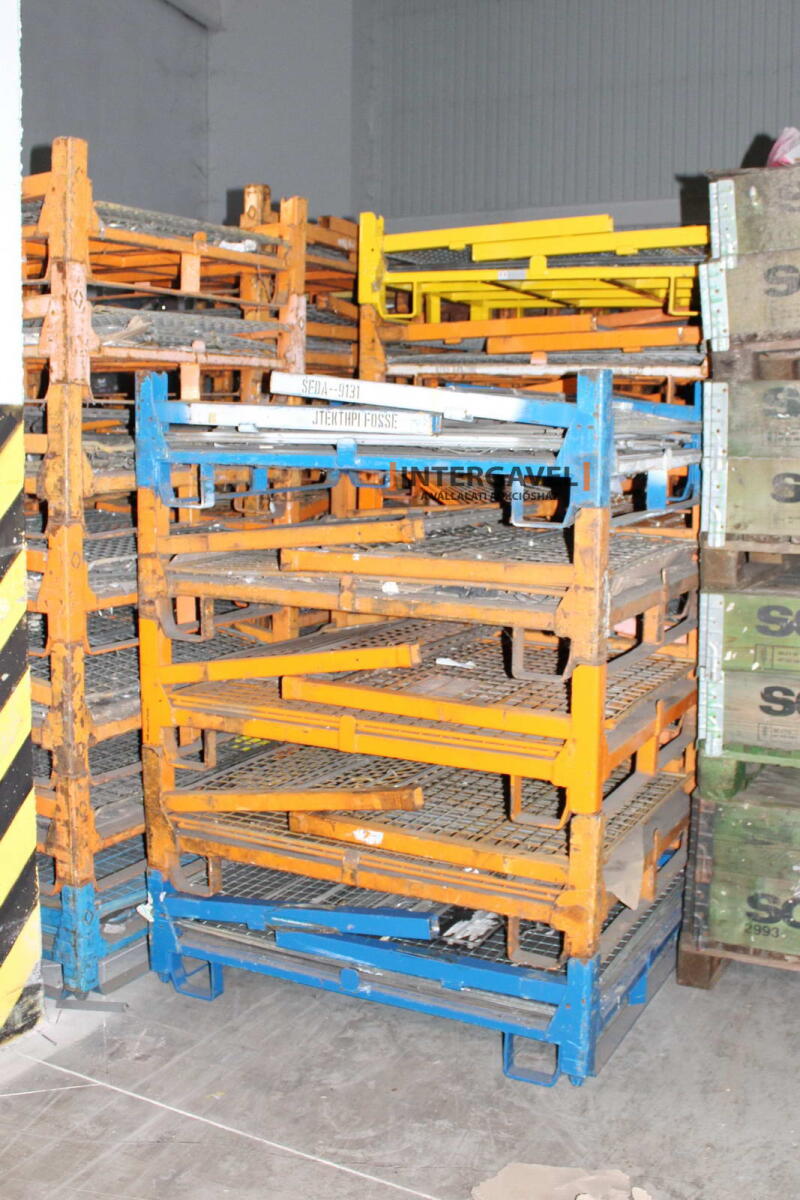 Rácsos konténer - összecsukható 23