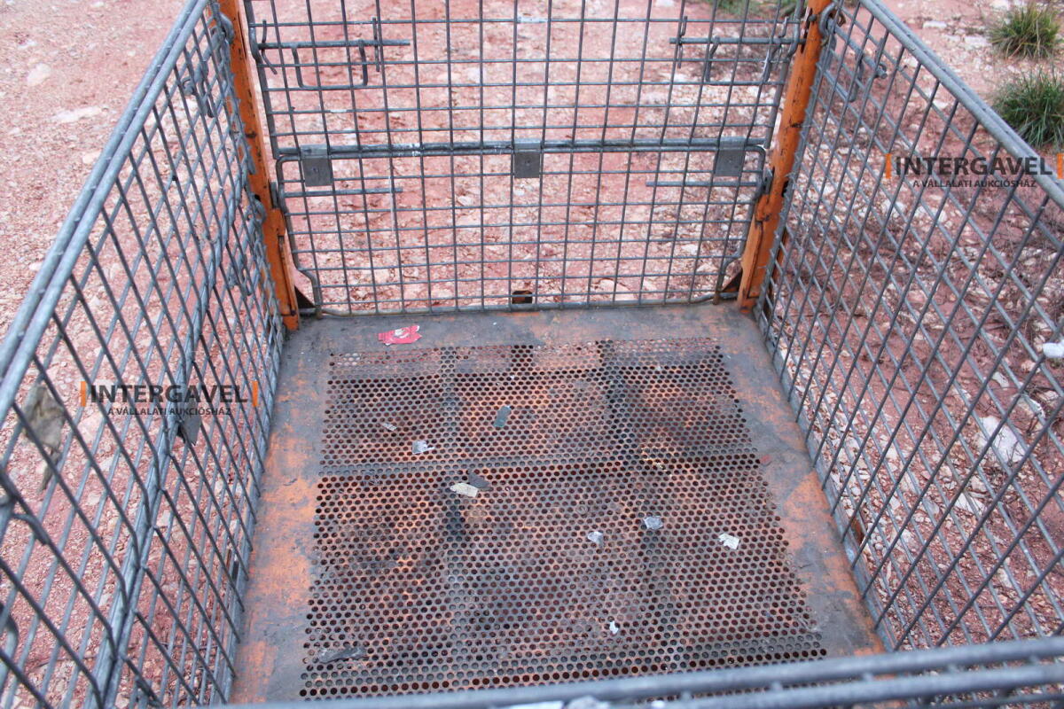 Rácsos konténer - összecsukható 33