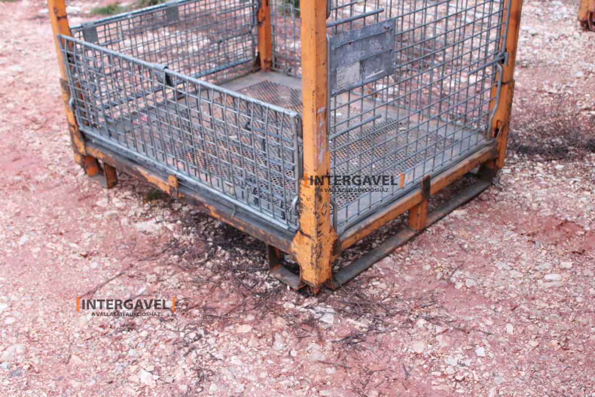 Rácsos konténer - összecsukható 34