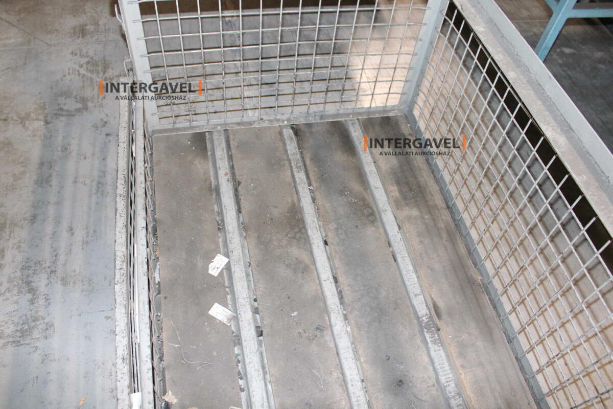 Rácsos konténer 10