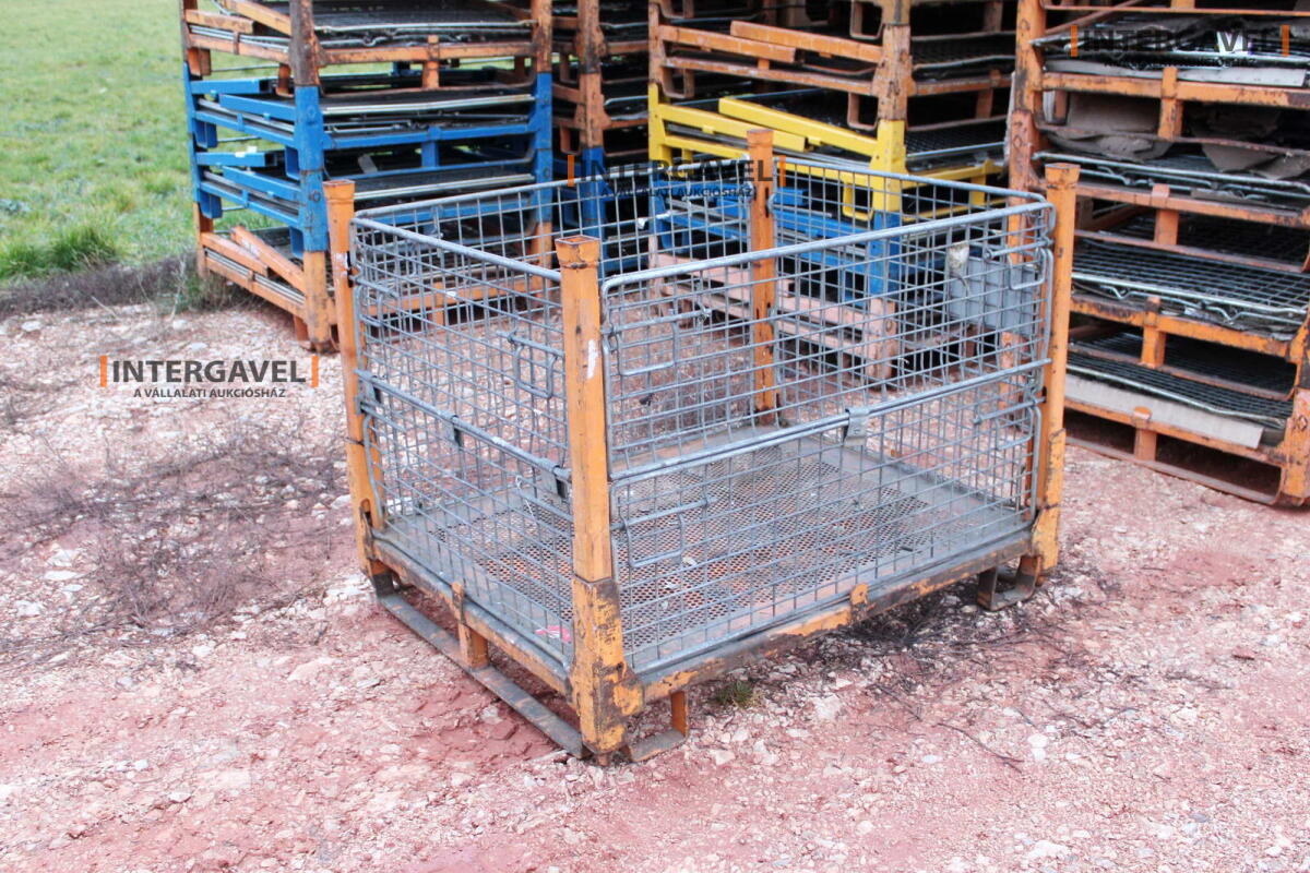 Rácsos konténer - összecsukható 2