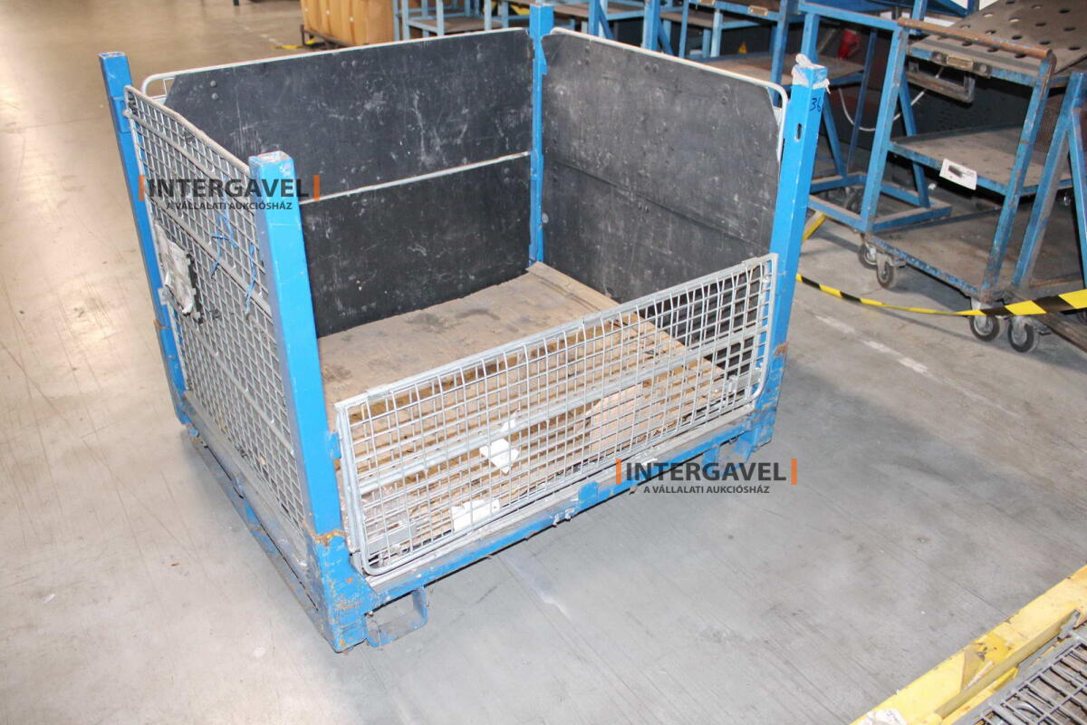 Rácsos konténer - összecsukható 4