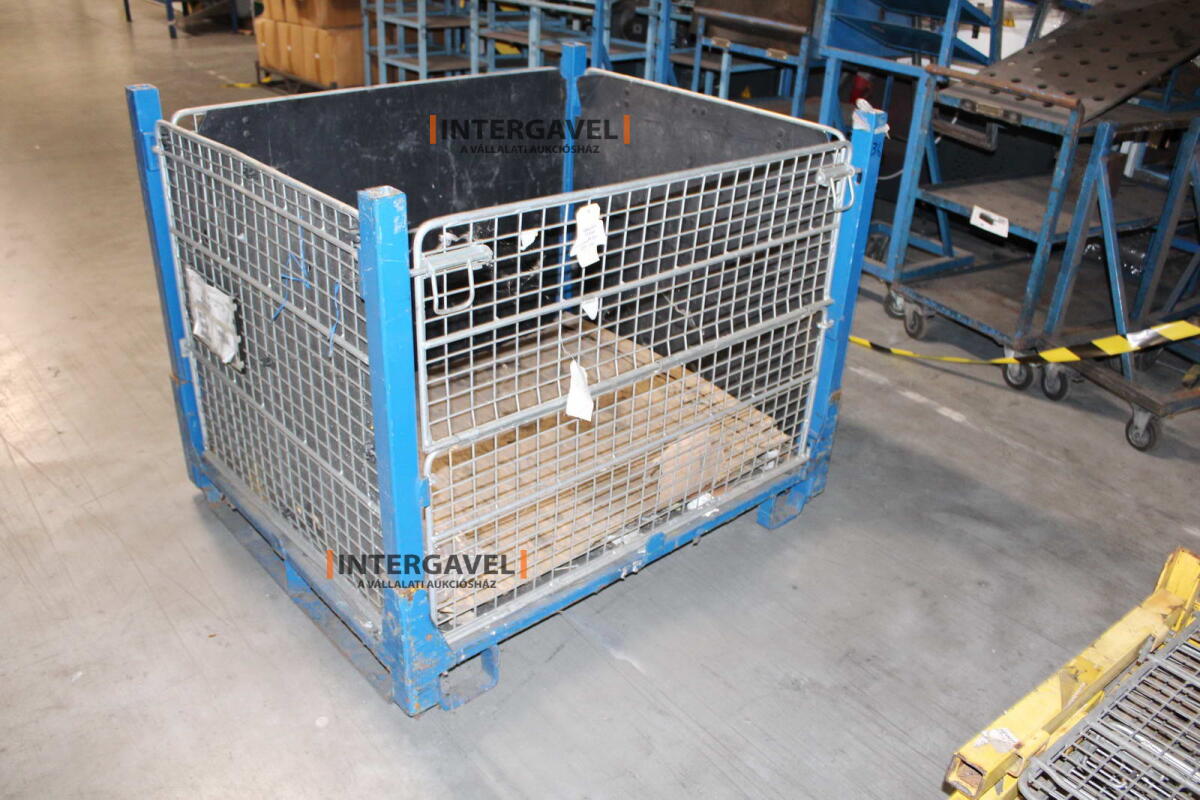 Rácsos konténer - összecsukható 5