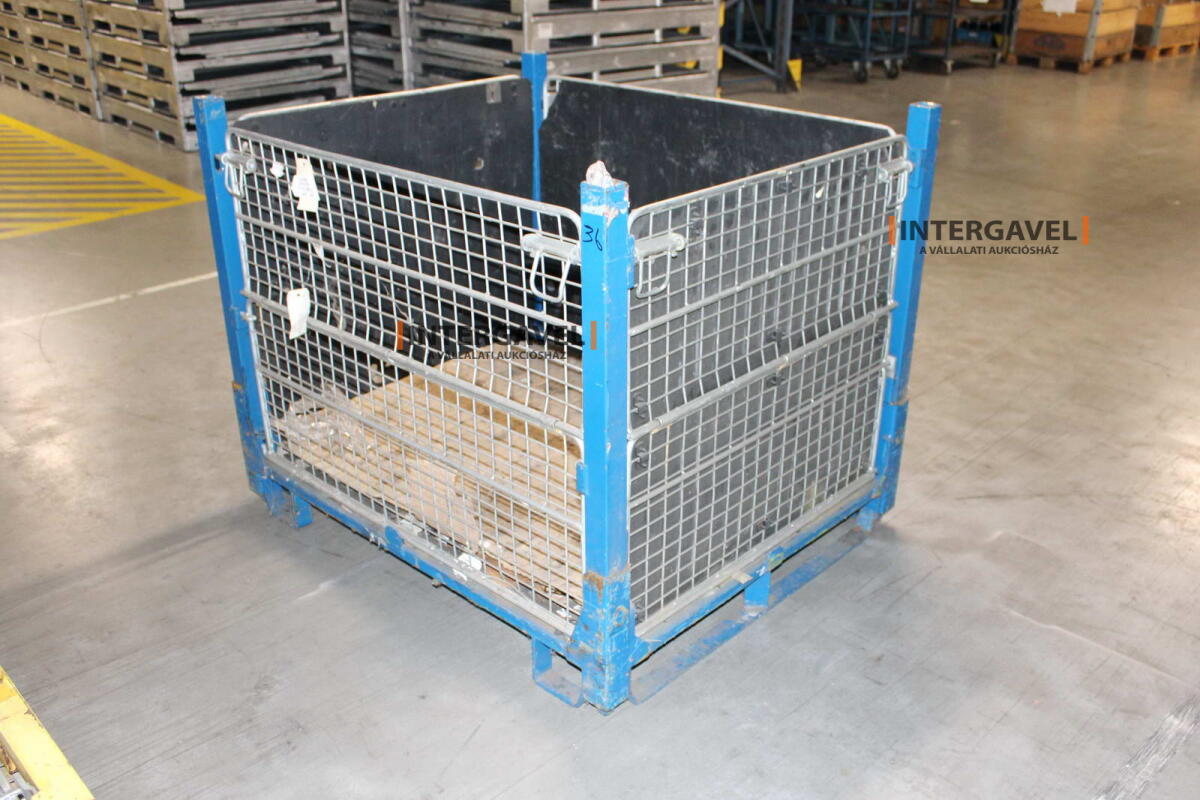 Rácsos konténer - összecsukható 6