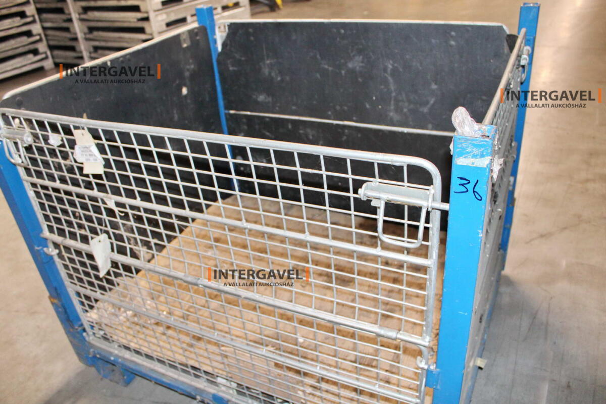 Rácsos konténer - összecsukható 8