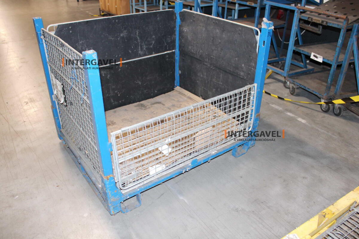 Rácsos konténer - összecsukható 10