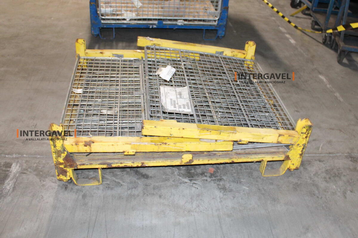 Rácsos konténer - összecsukható 18