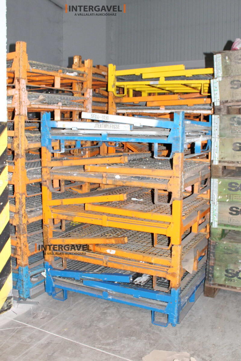 Rácsos konténer - összecsukható 23