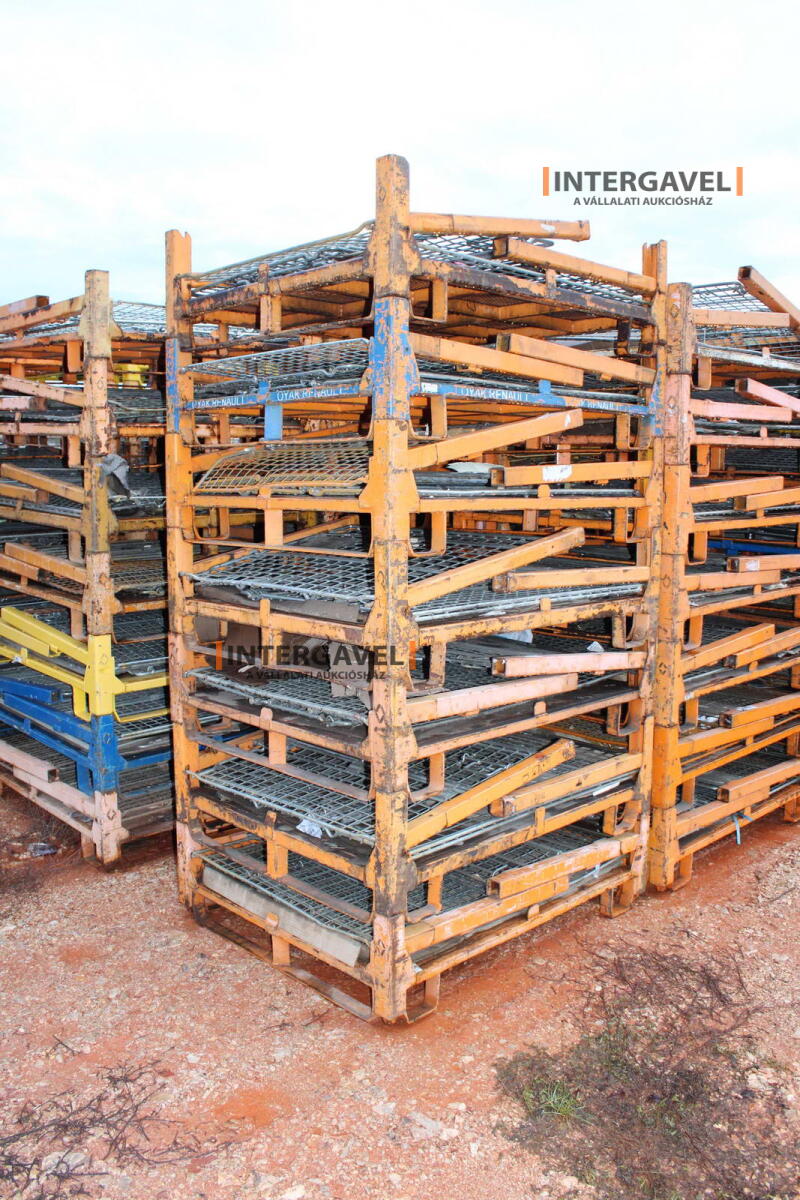 Rácsos konténer - összecsukható 25