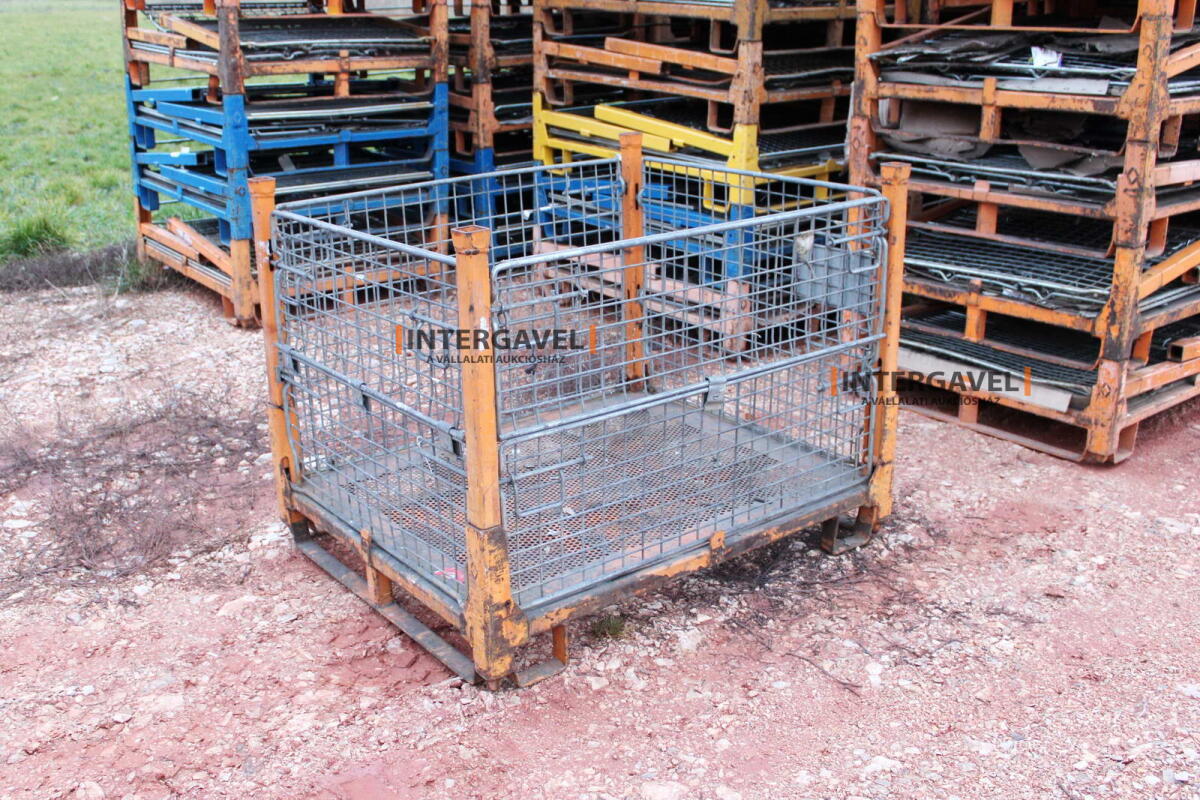 Rácsos konténer - összecsukható 27