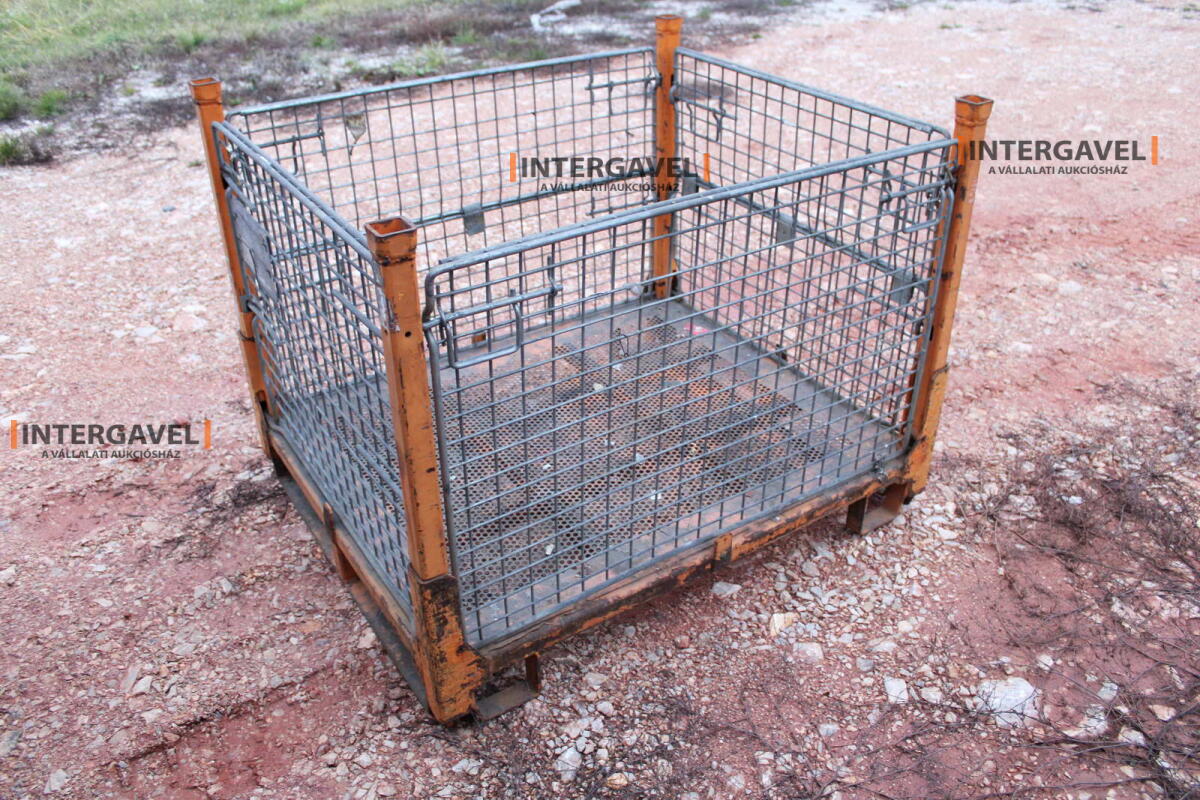 Rácsos konténer - összecsukható 28