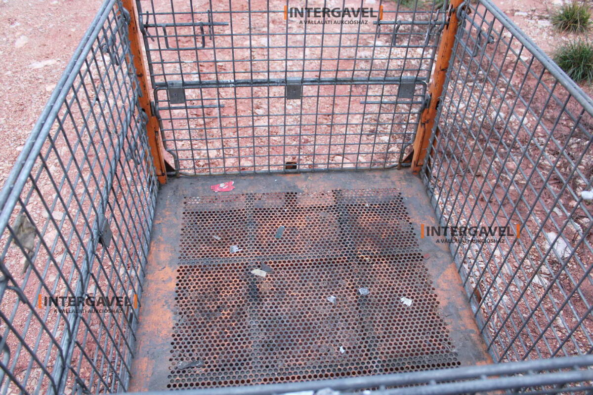 Rácsos konténer - összecsukható 33