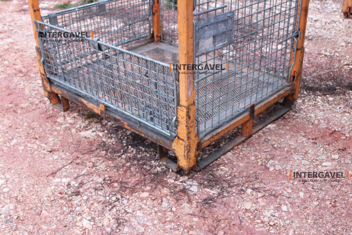 Rácsos konténer - összecsukható 34