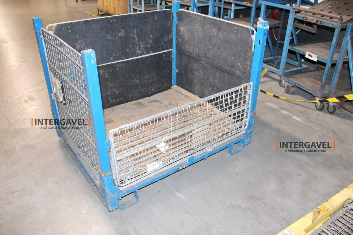 Rácsos konténer - összecsukható 4