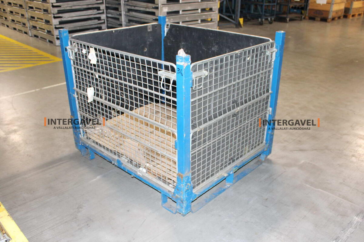 Rácsos konténer - összecsukható 6