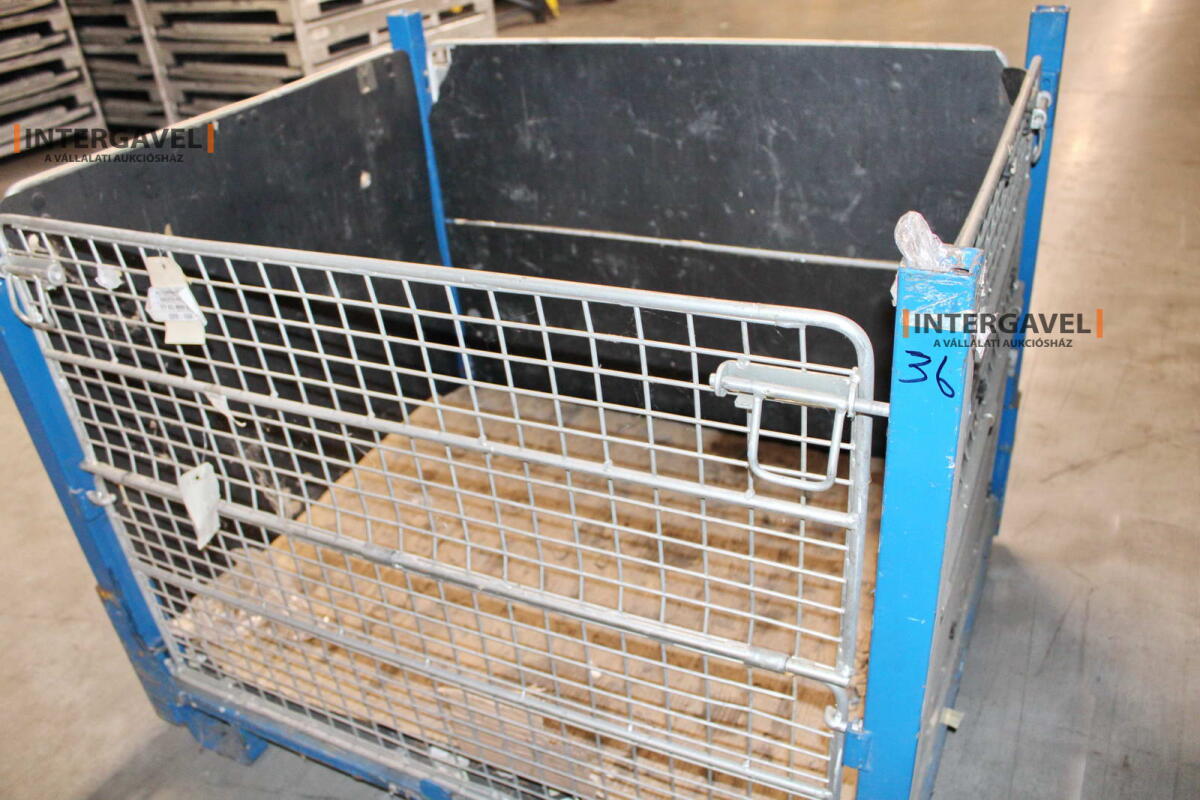 Rácsos konténer - összecsukható 8