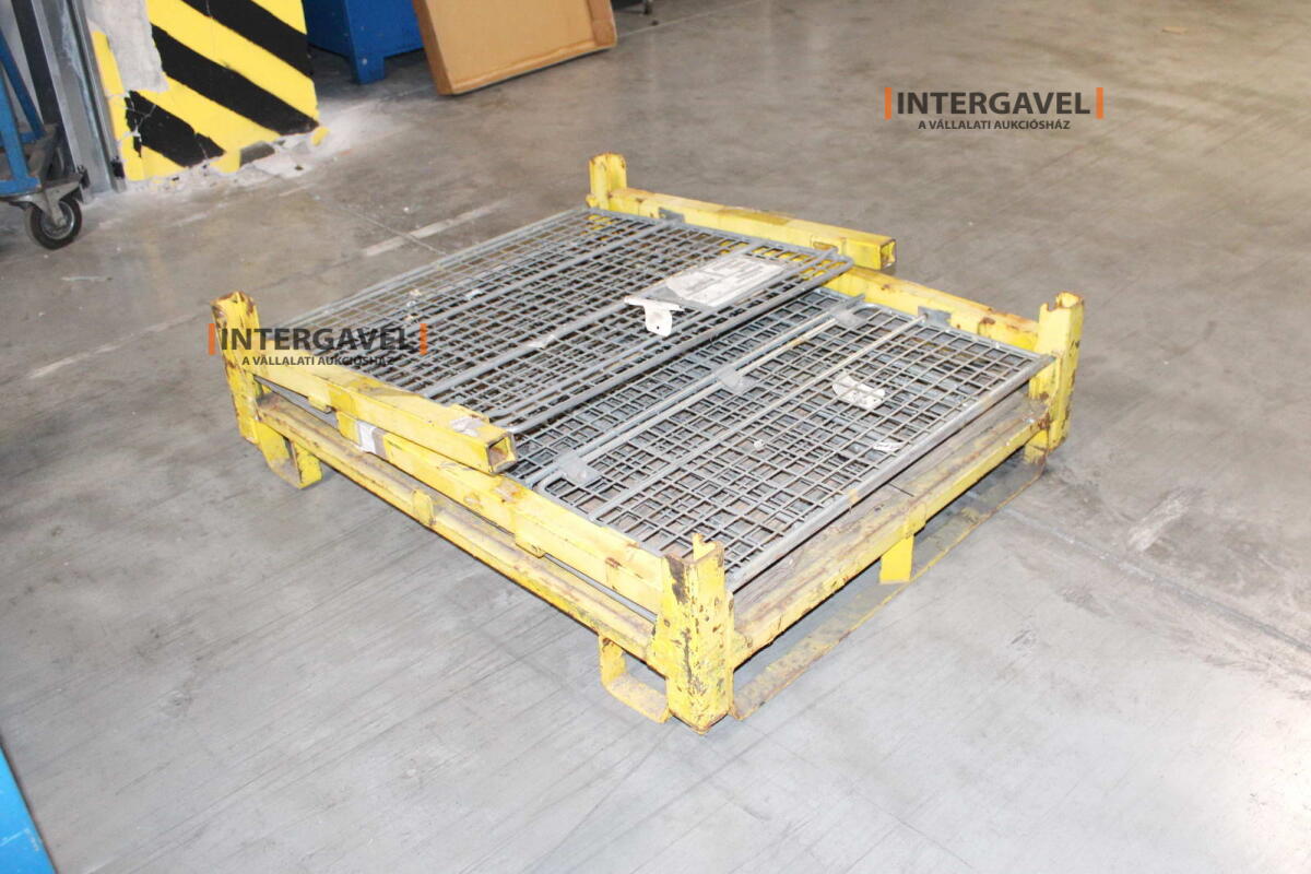 Rácsos konténer - összecsukható 17