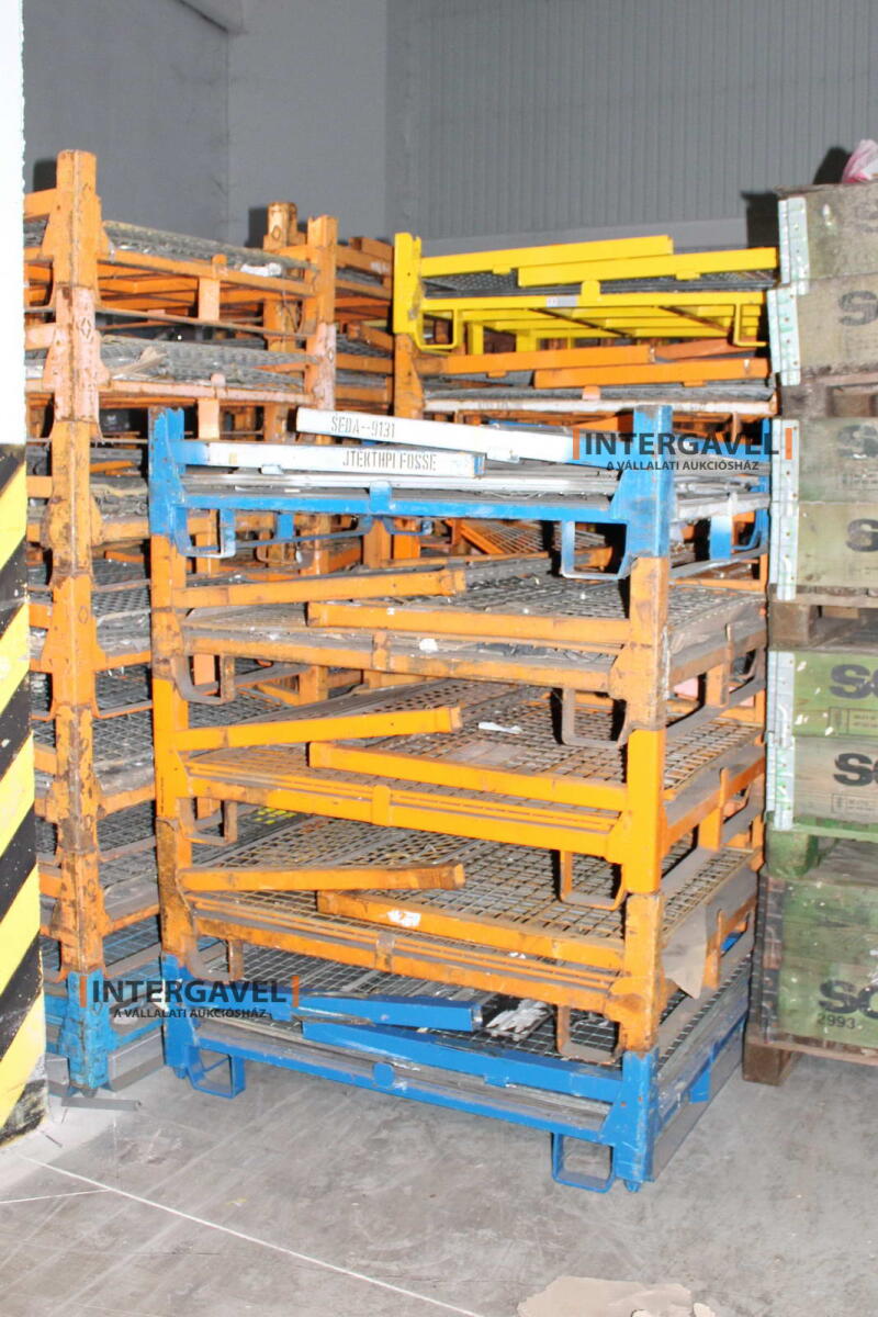 Rácsos konténer - összecsukható 23