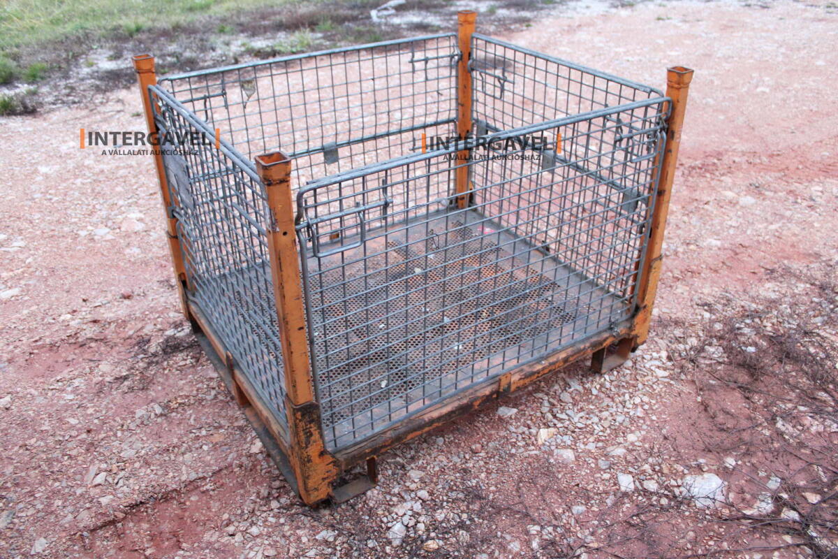 Rácsos konténer - összecsukható 28