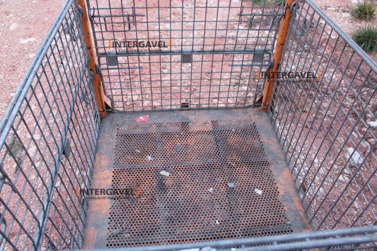 Rácsos konténer - összecsukható 33