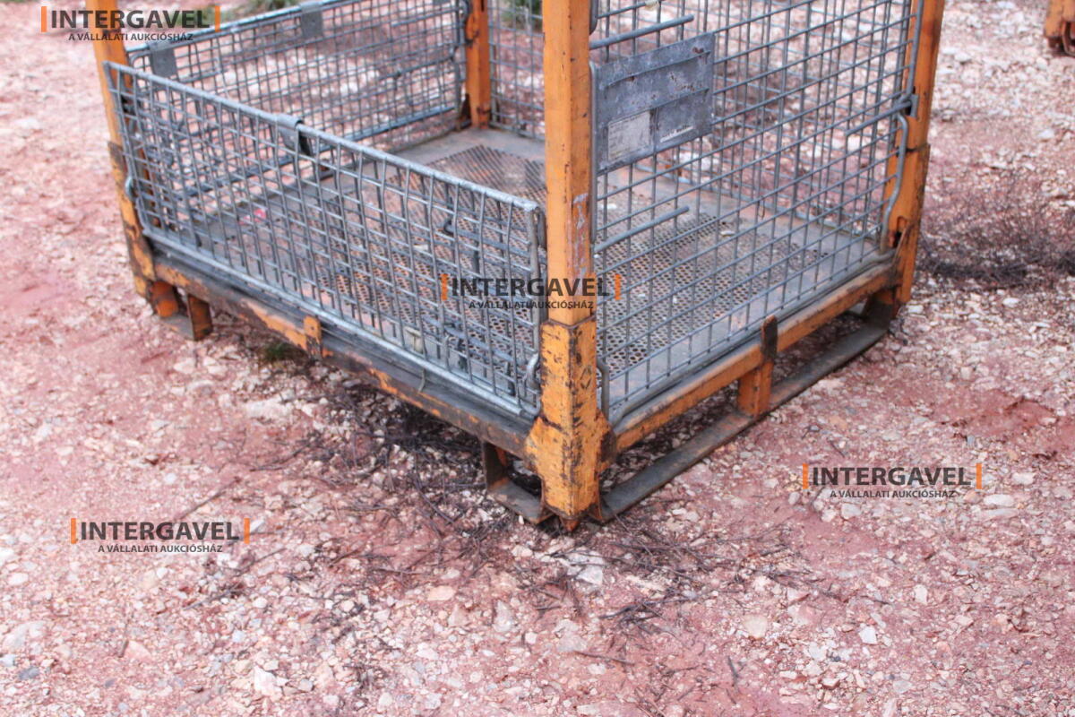 Rácsos konténer - összecsukható 34