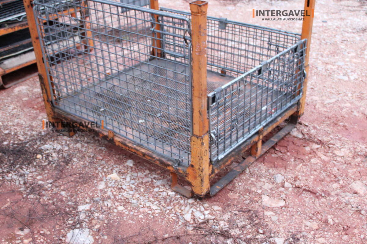 Rácsos konténer - összecsukható 35