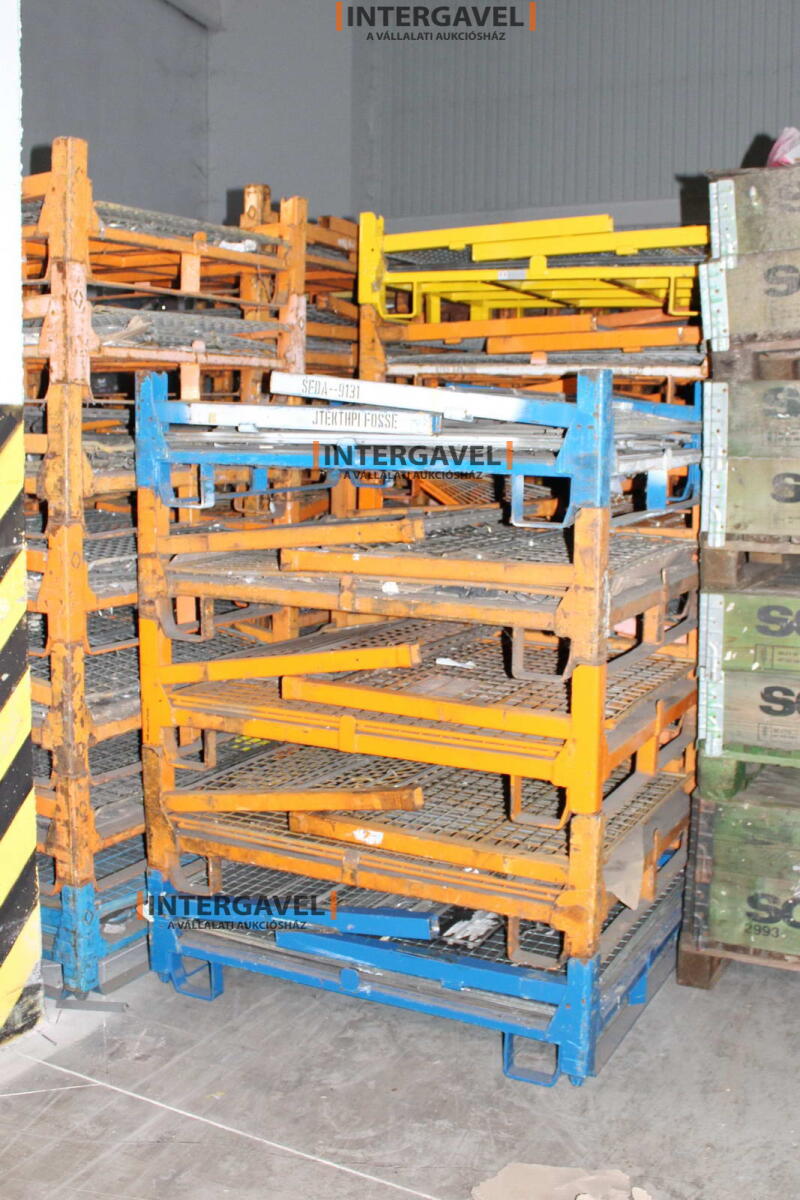 Rácsos konténer - összecsukható 23