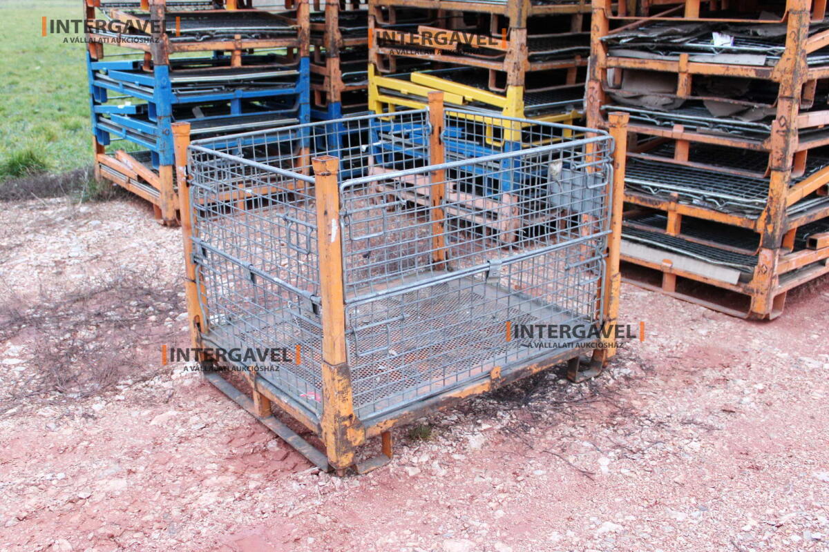 Rácsos konténer - összecsukható 27