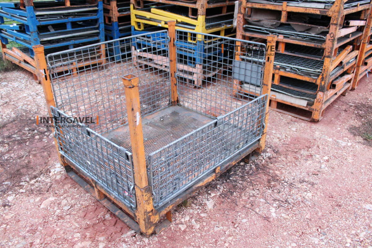 Rácsos konténer - összecsukható 29