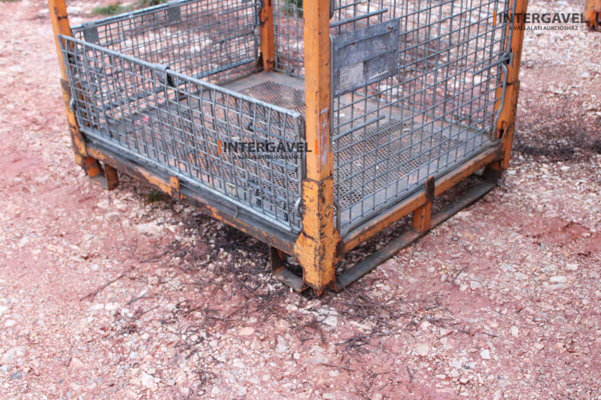 Rácsos konténer - összecsukható 34