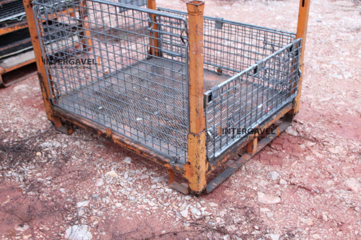 Rácsos konténer - összecsukható 35