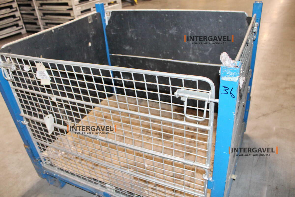 Rácsos konténer - összecsukható 8