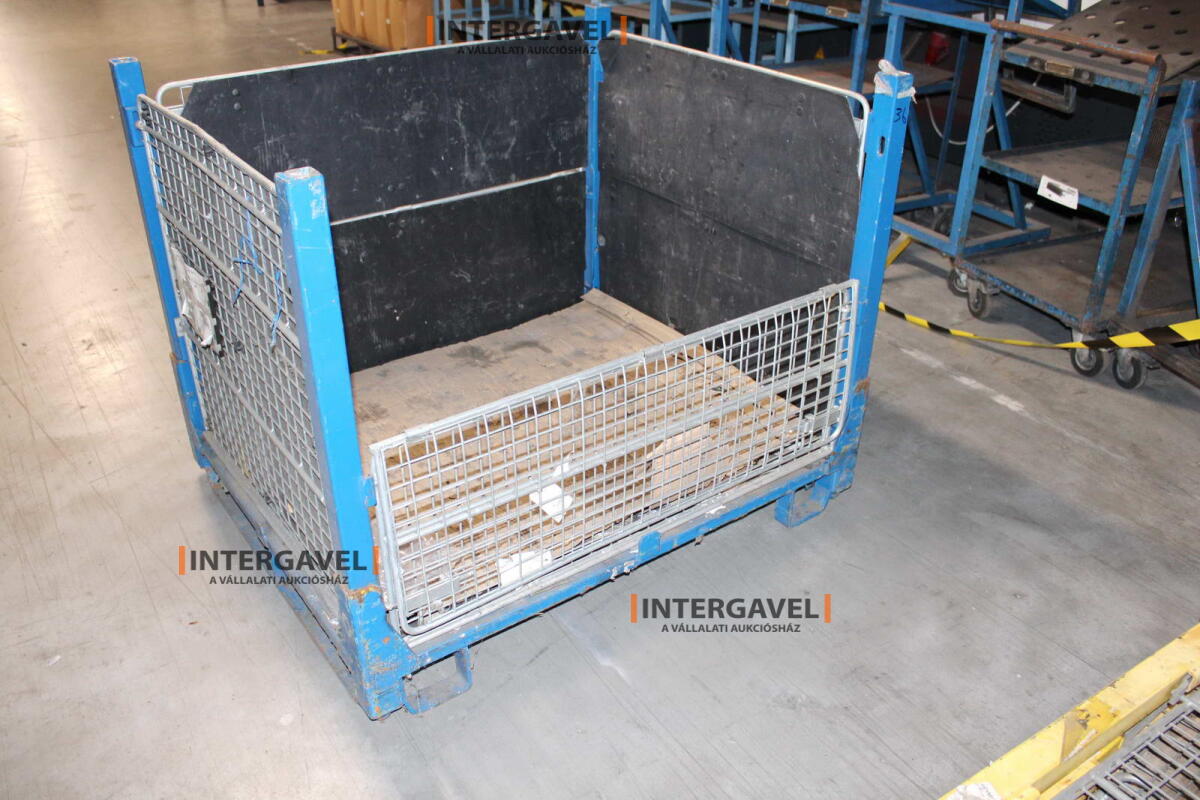 Rácsos konténer - összecsukható 10