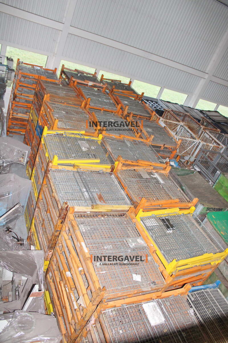 Rácsos konténer - összecsukható 22