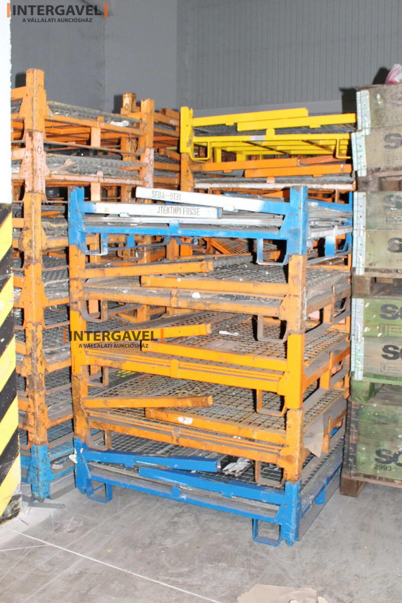 Rácsos konténer - összecsukható 23