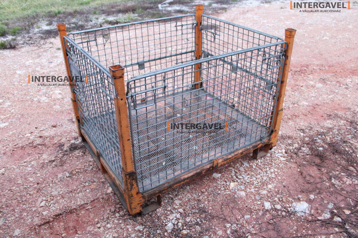 Rácsos konténer - összecsukható 28