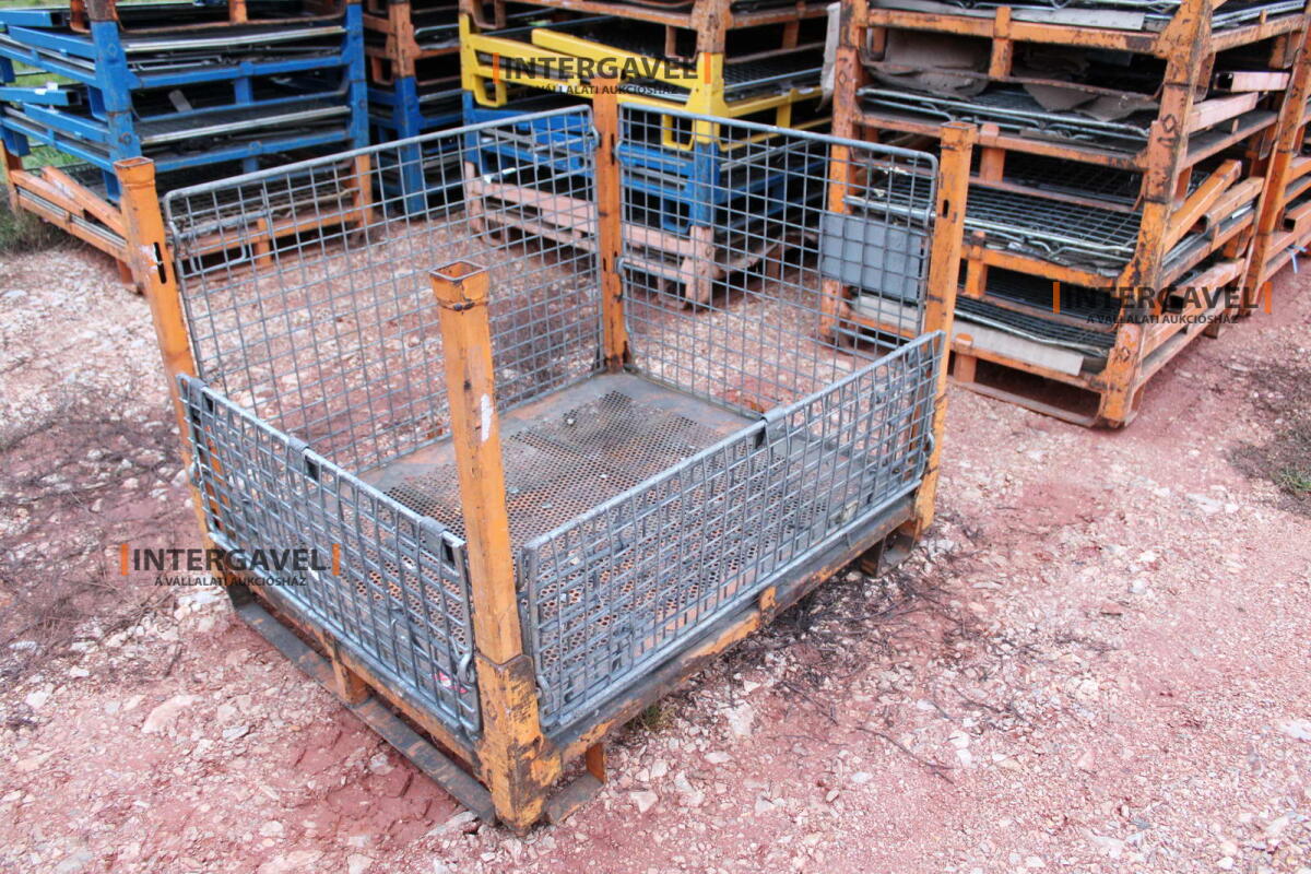 Rácsos konténer - összecsukható 29