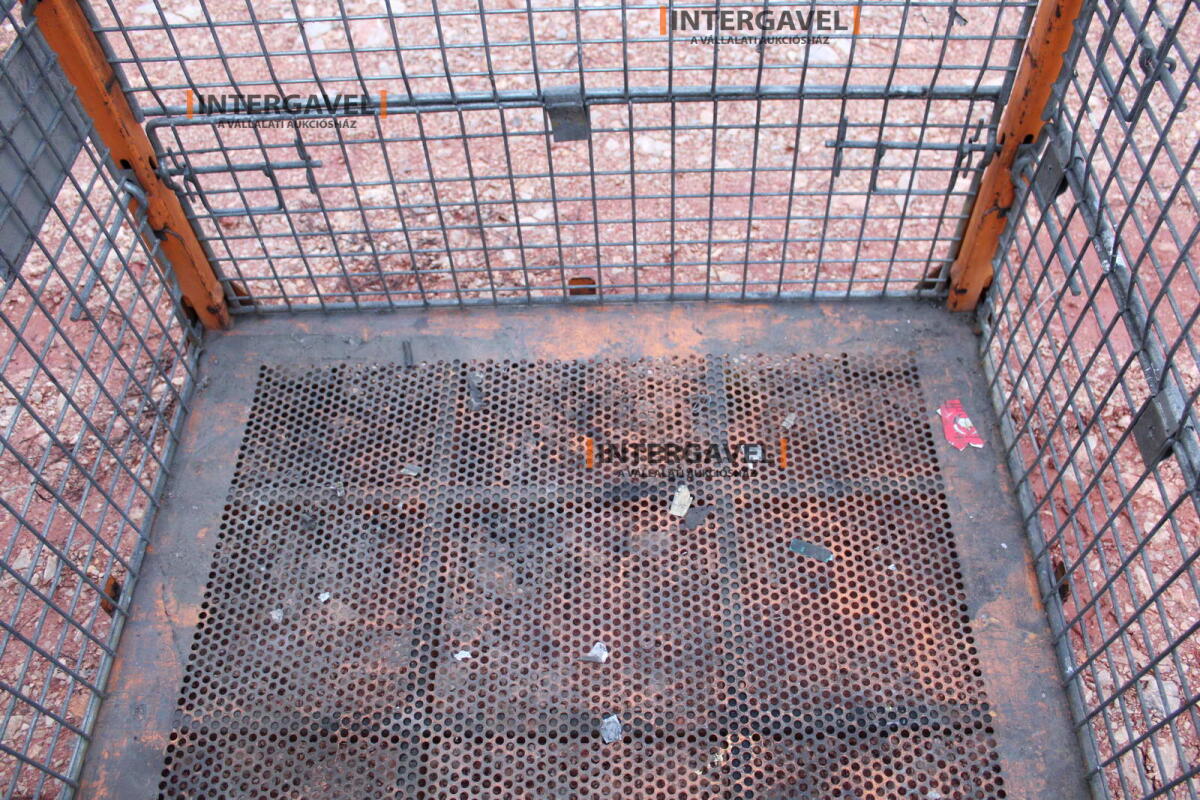 Rácsos konténer - összecsukható 32