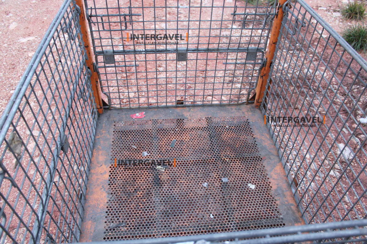 Rácsos konténer - összecsukható 33