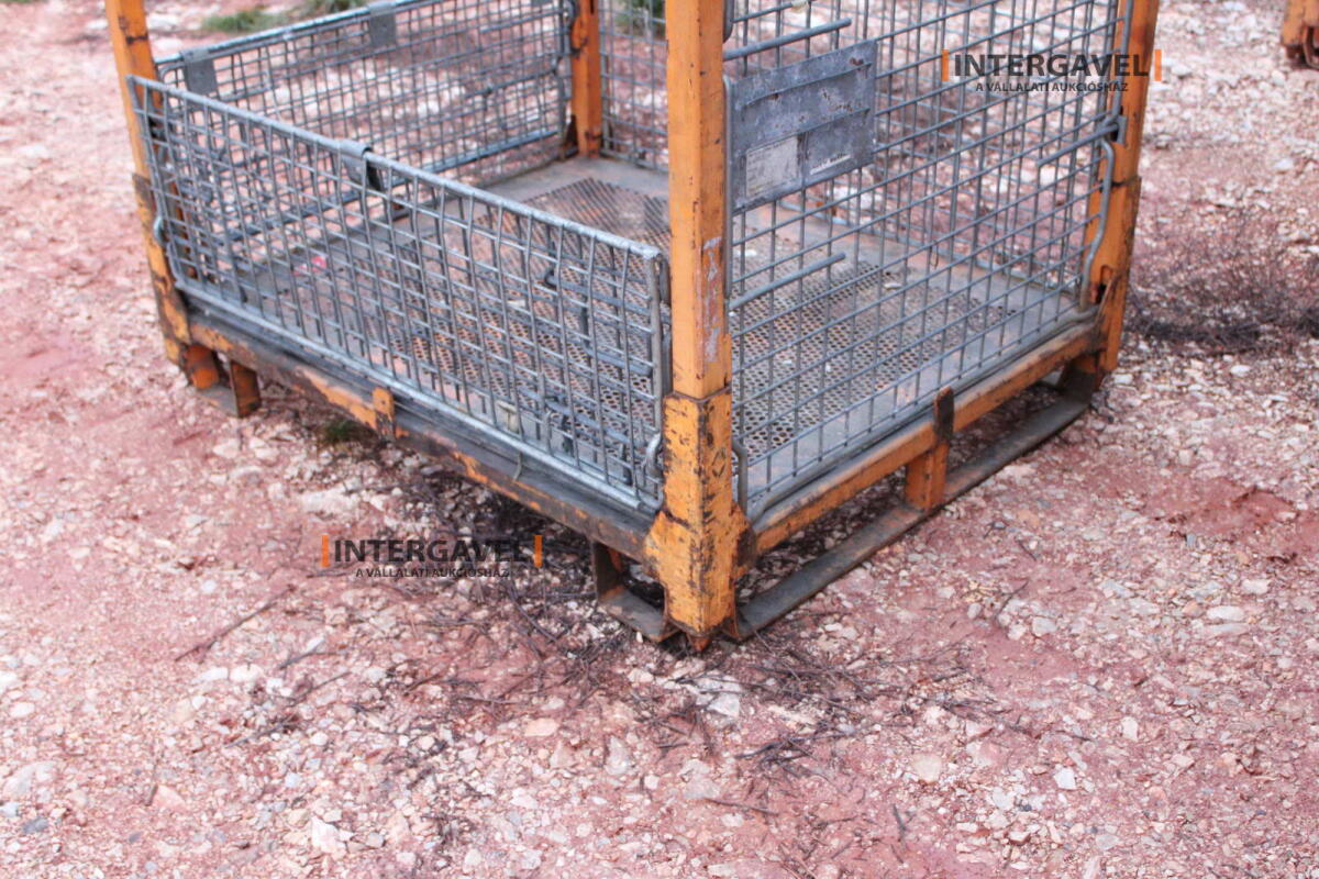 Rácsos konténer - összecsukható 34