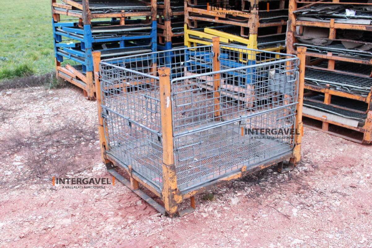 Rácsos konténer - összecsukható 2