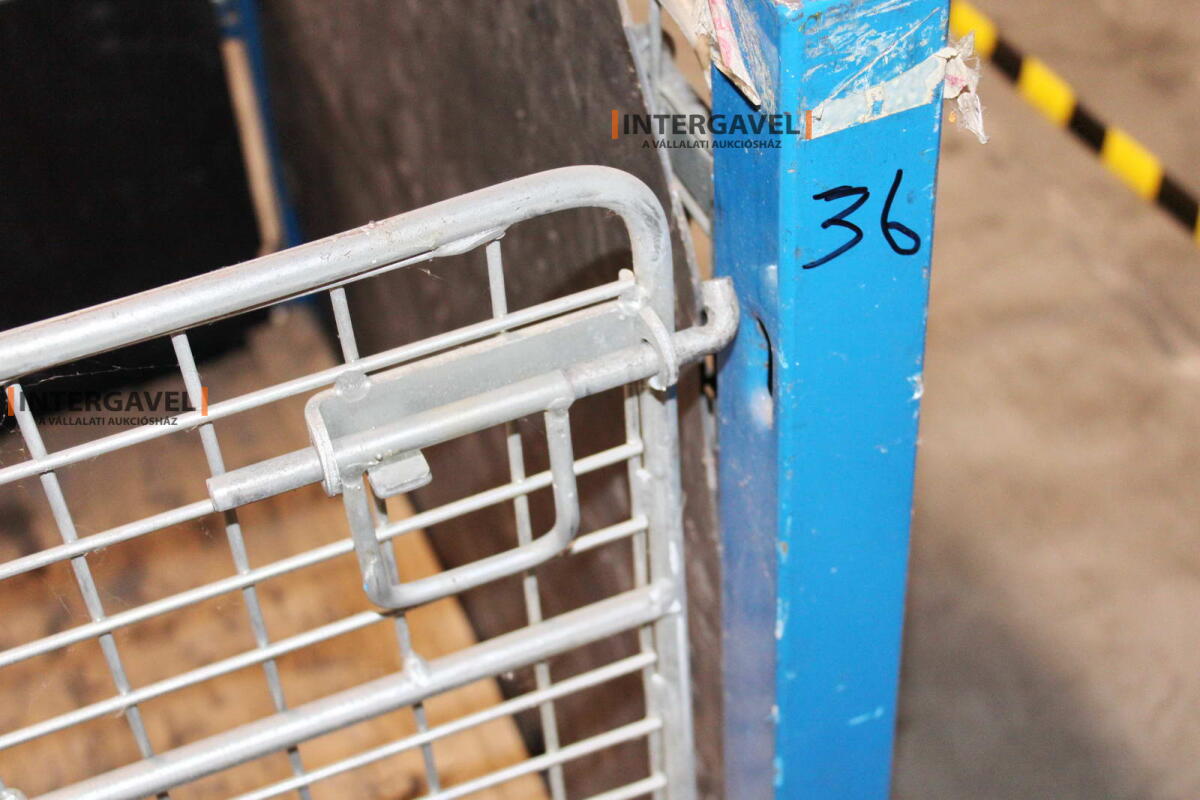 Rácsos konténer - összecsukható 9