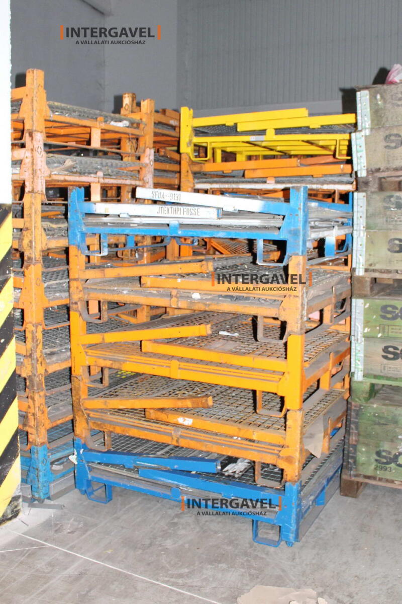 Rácsos konténer - összecsukható 23