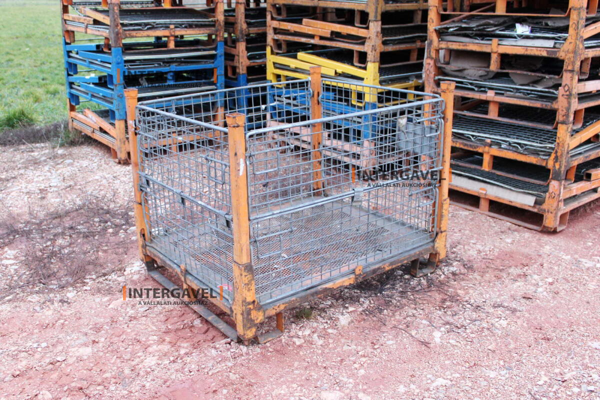 Rácsos konténer - összecsukható 27