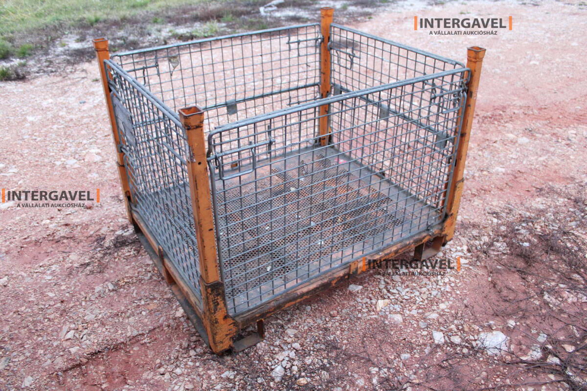 Rácsos konténer - összecsukható 28
