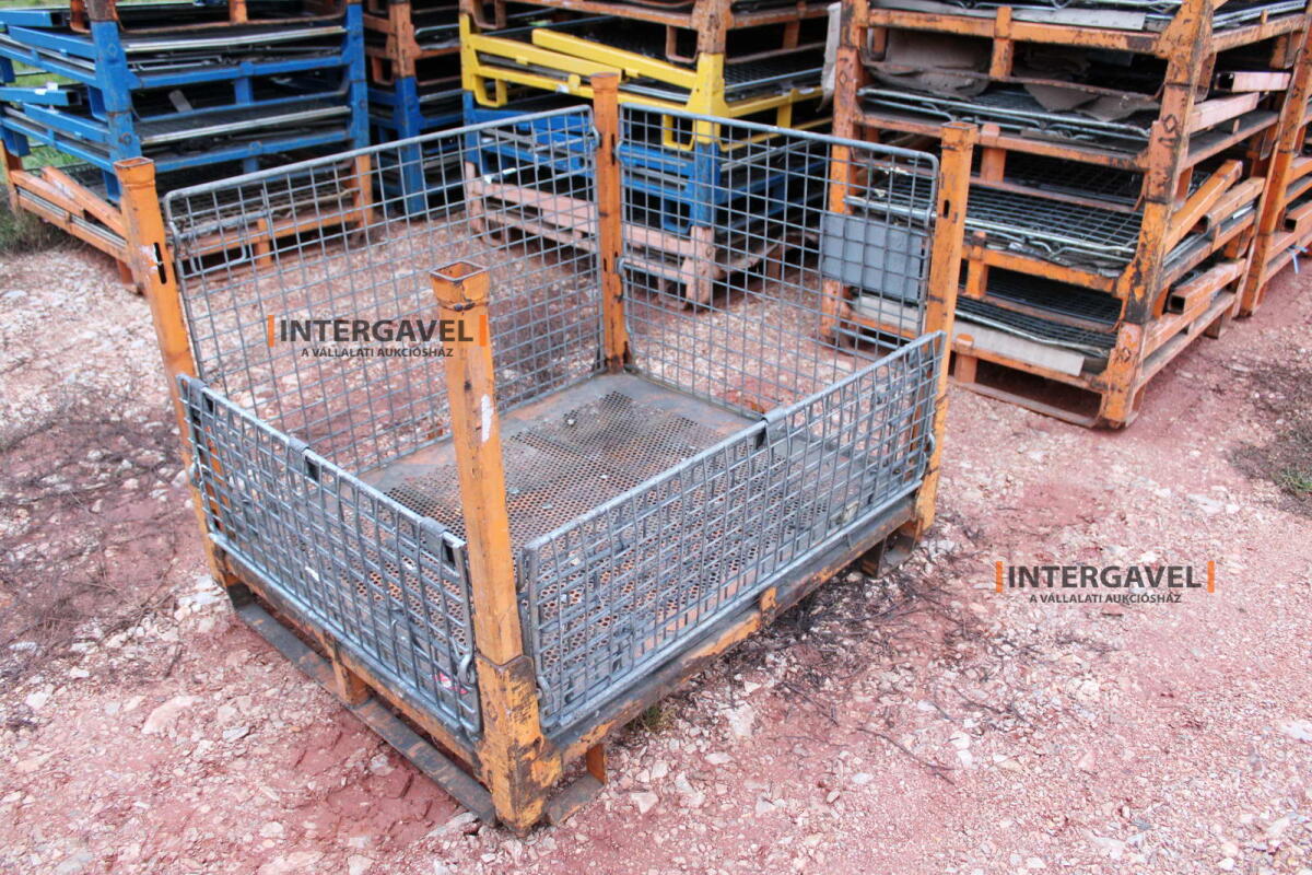 Rácsos konténer - összecsukható 29