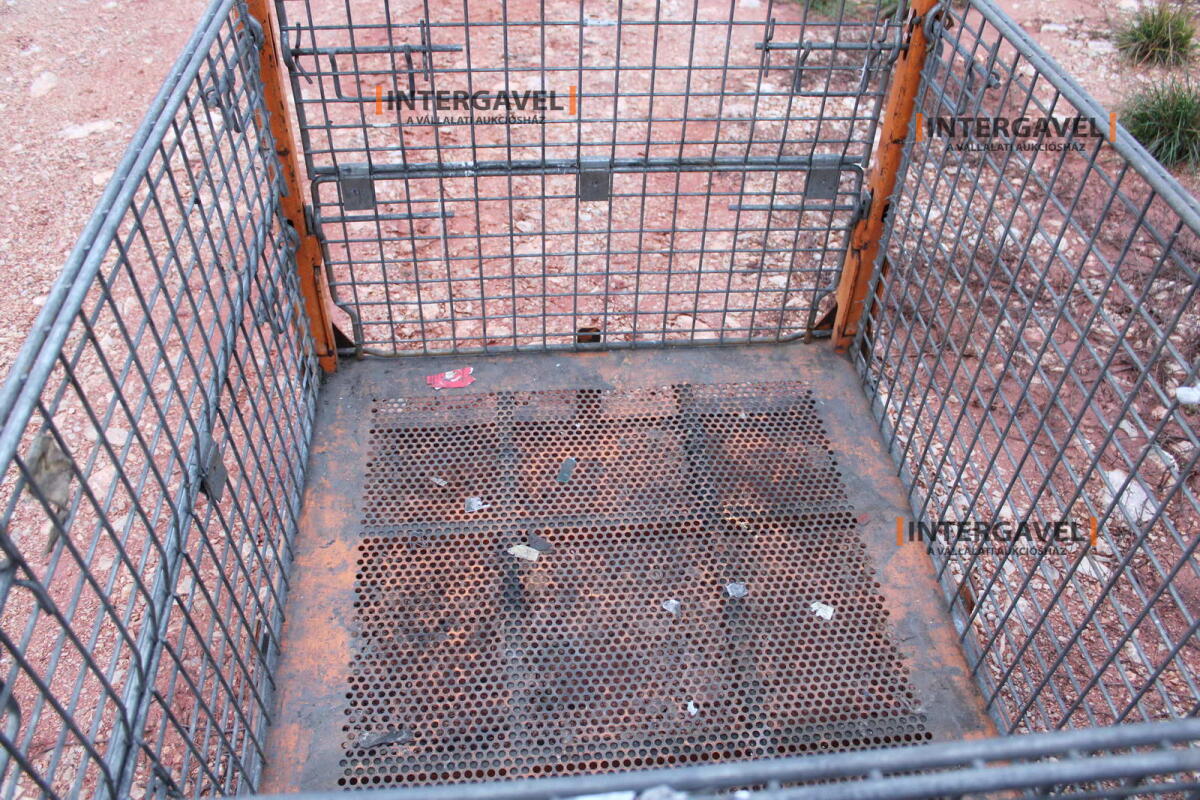 Rácsos konténer - összecsukható 33