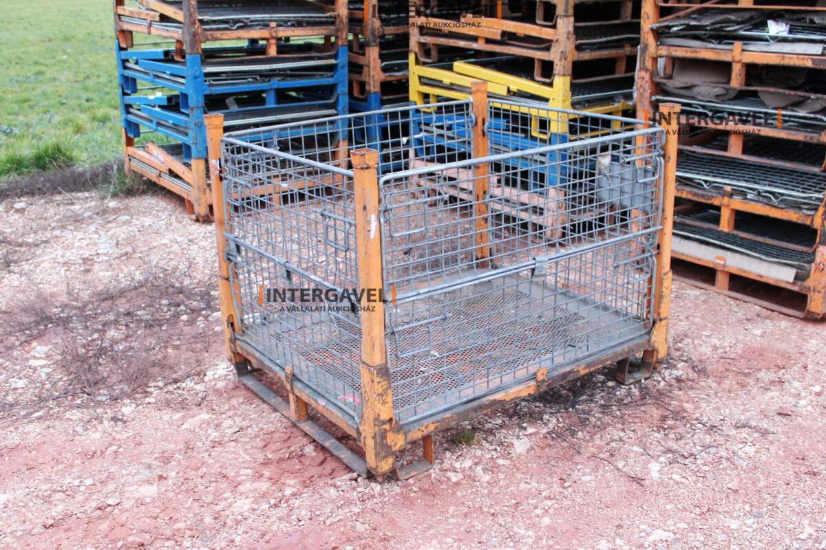 Rácsos konténer - összecsukható 2