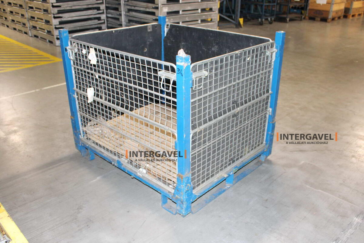 Rácsos konténer - összecsukható 6